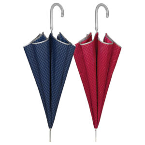 Kišobran automatik s aluminijskom ručkom Technology Perletti 21815 sort / reflektirajući rub