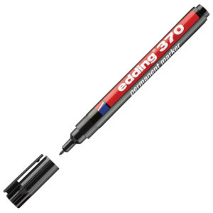 Marker permanentni 1mm Edding 370 crni