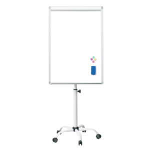 Ploča Flipchart magnetna na stalku s kotačićima 70x100 cm Spree