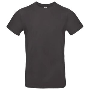 Majica kratki rukavi B&C #E190 crna 2XL