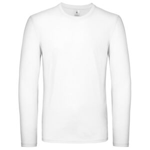 Majica dugi rukavi B&C #E150 LSL bijela 3XL