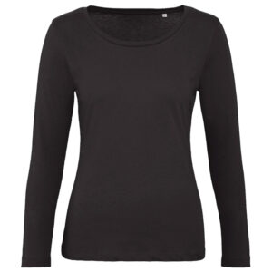 Majica dugi rukavi B&C Inspire LSL T/women 140g crna M!!