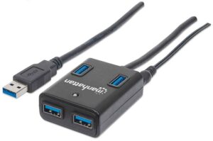 INT MH SuperSpeed USB 3.0 Hub, 4 Ports, AC/Bus Power 162302