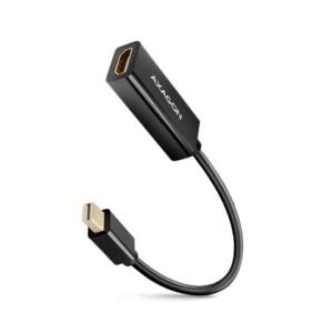 CC MiniDisplayPort -> HDMI, 0,15m, Crni, 4K, RVDM-HI14N, AXA