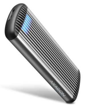 SUPERSPEED USB MICRO-B - M.2 SATA SSD RIBBED BOX