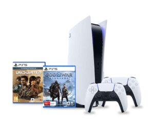 GAM SONY PS5+GoW:Ragnarok+dod.kontroler+Uncharted LoT Coll.