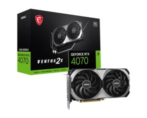 VGA MSI RTX 4070 VENTUS 2X E 12G OC
