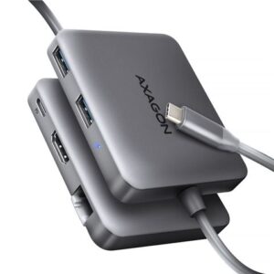 USB HUB AXAGON HMC-5HL 2xUSB 3.2 Gen 1, GLAN, HDMI HMC-5HL