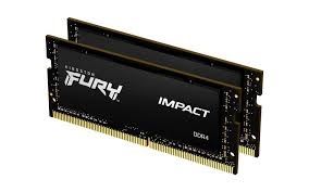 MEM SOD DDR4 64GB (2x32) 3200MHz FURY Impact KF432S20IBK2/64