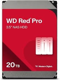 HDD Interni WD Red™ PRO NAS 20TB 3,5" SATA WD201KFGX