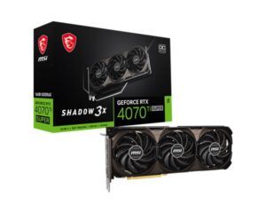 VGA MSI RTX 4070TiS 16G SHADOW 3X OC