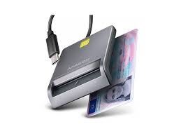 Čitač pametnih kartica AXAGON CRE-SM3TC USB-C 2.0