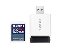 Memorijska kartica SD Samsung PRO Ultimate + Reader MB-SY128SB/WW