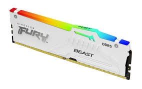 MEM DDR5 16GB 6000MHz KIN Fury Beast White RGB EXPO KF560C36BWE2A-16