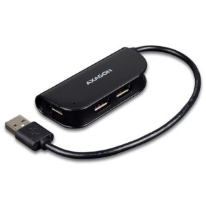 AXAGON HUE-X4B 4x USB2.0 READY Hub, Crni