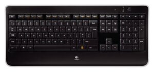 Tipkovnica bežična Logitech K800 Illuminated Keyboard