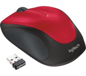 Miš bežični Logitech M235 crveni