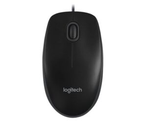Miš žični Logitech B100 optical USB, crni