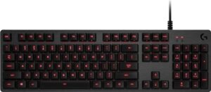 Tipkovnica žična Logitech G413 Gaming Keyboard, carbon