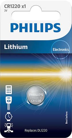 PHILIPS baterija CR1220/00B