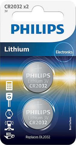 PHILIPS baterija CR2032P2/01B