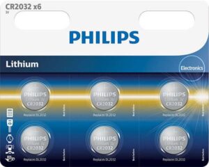 PHILIPS baterija CR2032P6/01B