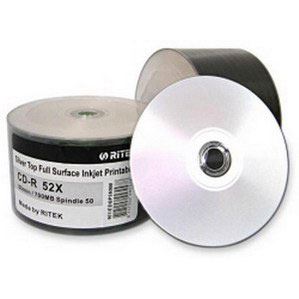 TRAXDATA OPTIČKI MEDIJ CD-R SPINDLE 50 SILVER FULL PRINTABLE