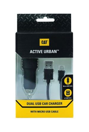 MOB DOD Cat® Car Charger Dual USB Active Urban