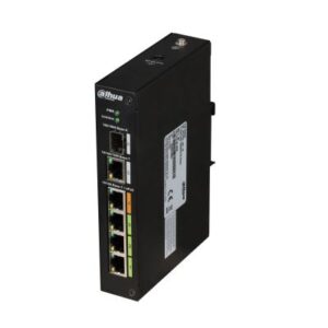 Dahua DOD Preklopnik 6port 4PoE industrijski, PFL2106-4ET-96