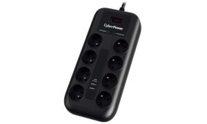 CyberPower prenaponska zaštita, P0820SUF0-DE, 8x šuko, 2x USB charger