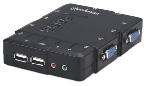 MH KVM Compact 4-port switch
