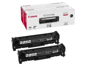 Toner Canon CRG-718 BK TWINPACK