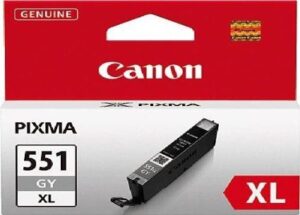 Tinta Canon CLI-551GY XL