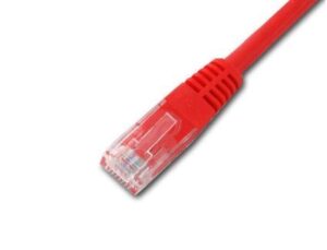 MegaC prespojni mrežni kabel Cat.5e U/UTP PVC 0.5m crveni