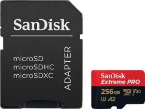Memorijska kartica SanDisk Extreme Pro microSDXC, A1, V30, U3 256GB