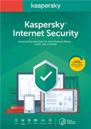Kaspersky Internet Security 5-Desktop 1Year Base BOX