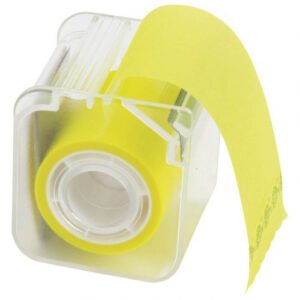 Samoljepljiva traka Memograf na stalku 50 mm x 10 m, žuta, Fost