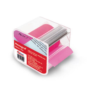 Samoljepljiva traka Memograf na stalku 50 mm x 10 m, crvena, Fost