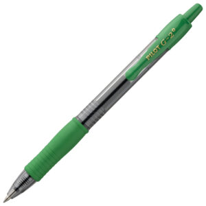 Roler gel grip 0,7 mm G2 plus Begreen Pilot BL-G2-PLS7-G zeleni