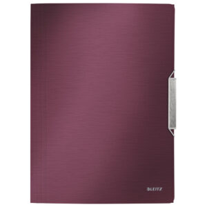 Fascikl klapna s gumicom pp A4 Style Leitz 39770028 bordo