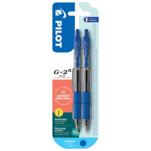 Roler gel grip 0,7 mm G2 plus Begreen pk2 Pilot plavi/plavi blister
