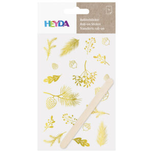 Naljepnice ukrasne Grančice Heyda 20-37809 44 zlatne blister!!