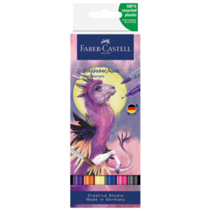 Marker obostrani akvarel  6boja Fantasy Goldfaber Faber-Castell 164526 sortirano blister!!