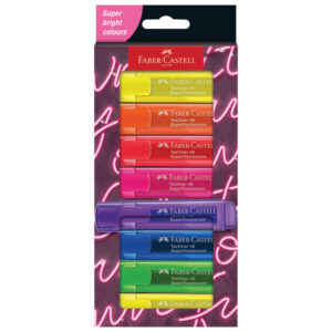 Signir 1-5 mm 46 Neon kartonska kutija Faber Castell 254601/8boja blister!!
