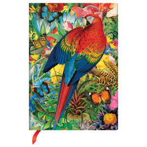 Notes 13x18 cm-midi crte  72L s gumicom Tropical Garden Paperblanks PB9306-0!!