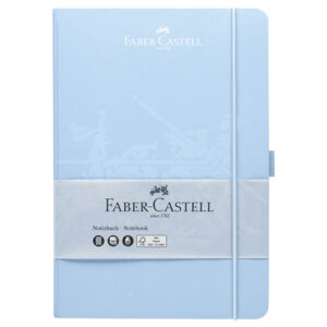 Notes 14,5x21 cm karo 96L 100g s gumicom Faber Castell 10 244 358 sky blue
