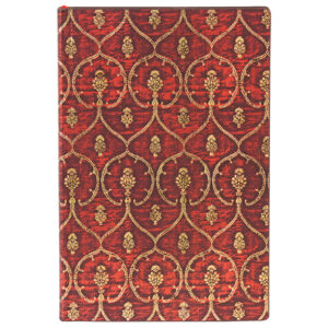 Notes  9x14 cm-mini crte 104L s gumicom Red Velvet Flexis Paperblanks FB9633-7!!