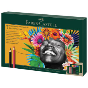 Set Polychromos & Pitt graphite matt pk50 Faber Castell 210054!!