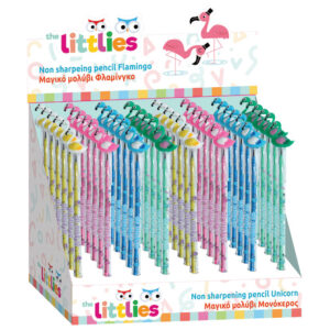 Olovka grafitna u nastavcima Littlies Flamingo Diakakis 000647079 sort