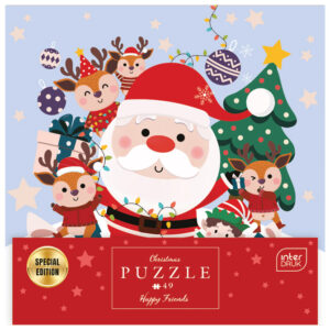 Puzzle 49 kom u okviru Christmas "Santa" Interdruk!!
